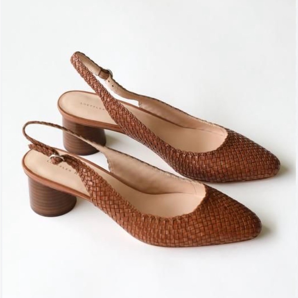 Loeffler Randal Martine Woven Slingback